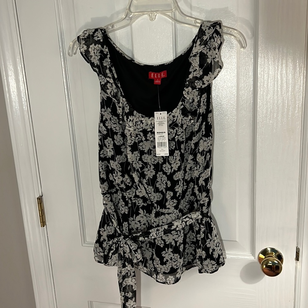 Elle Side tie Blouse